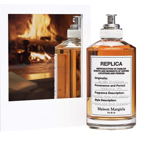 perfume replica fireplace|maison margiela by the fireplace.